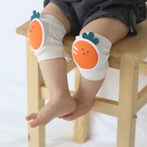 Merebe嬰童學爬學步護膝墊-紅蘿蔔