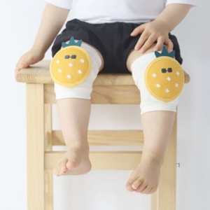 Merebe嬰童學爬學步護膝墊-鳳梨團案