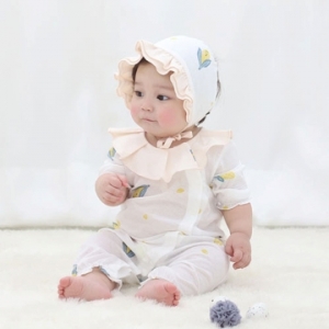 Merebe嬰兒連身裝 -玉蜀黍