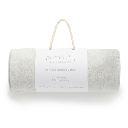 Purebaby有機棉針織毯