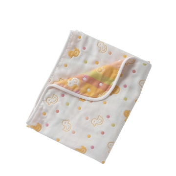 日本OP mini 嬰兒六重紗雙面毯